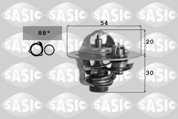 TERMOSTAT 9000298 SZT SASIC  SAS