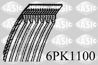 SASIC, 1770087, Поликлиновой ремень