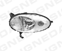 ПЕРЕДНЯЯ ФАРА, NISSAN MICRA, 03 - 10